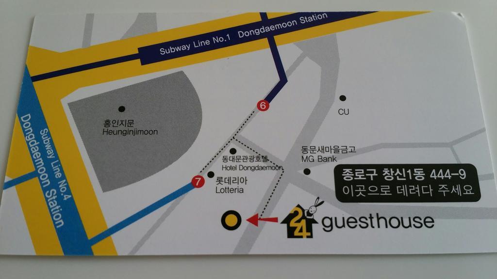 24 Guesthouse Dongdaemun Market Seoel Buitenkant foto