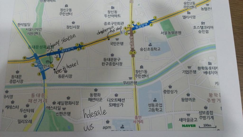 24 Guesthouse Dongdaemun Market Seoel Buitenkant foto